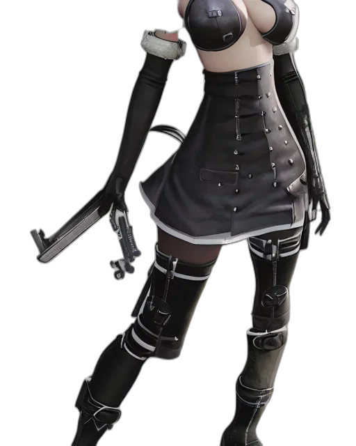 weapon, staff, robot, jacket transparent PNG cut-out