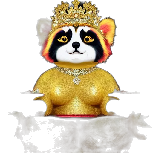 crown, jewelry, animal, concept art transparent PNG cut-out