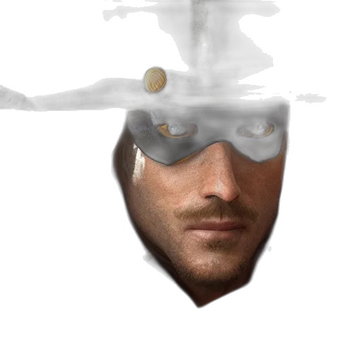 face, mask, hat, crown, photorealistic, concept art, fantasy art, pixel art transparent PNG cut-out