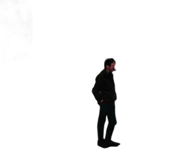 jacket, staff, robot, face transparent PNG cut-out