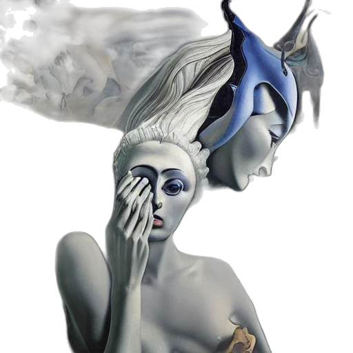 mask, hat, fantasy art, concept art transparent PNG cut-out