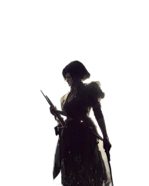 staff, sword, dress, weapon transparent PNG cut-out