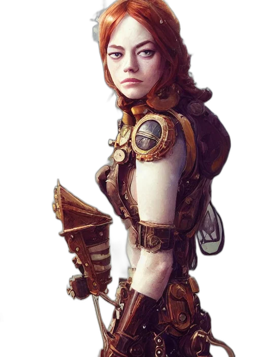 robot, staff, face, weapon transparent PNG cut-out