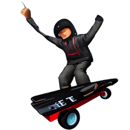 pixel art, 3d render, concept art, tony transparent PNG cut-out