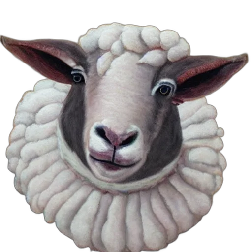 animal, face, mask, creature, 3d render, photorealistic, pixel art, concept art transparent PNG cut-out