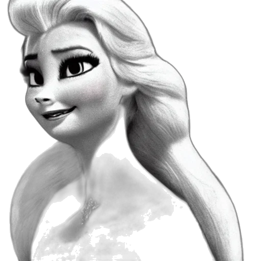 face, dress, hair, creature transparent PNG cut-out