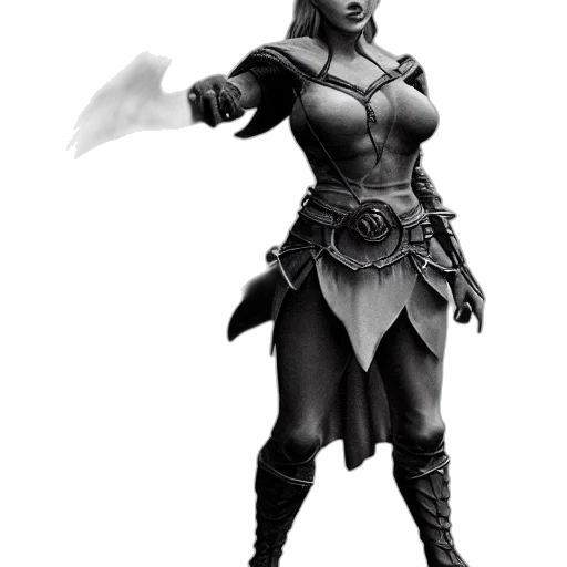 staff, concept art, fantasy art, comic book art transparent PNG cut-out
