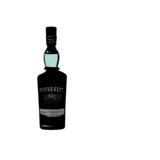bottle, 3d render, whisky, blues, ambiance, trending, artstation transparent PNG cut-out