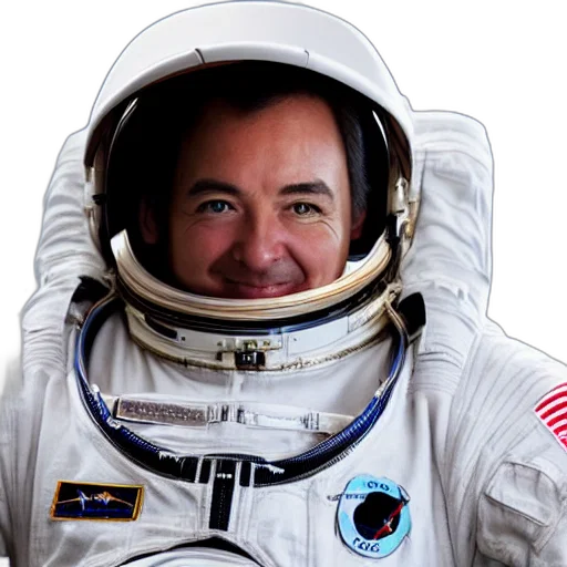 outer space, astronaut, space, close transparent PNG cut-out