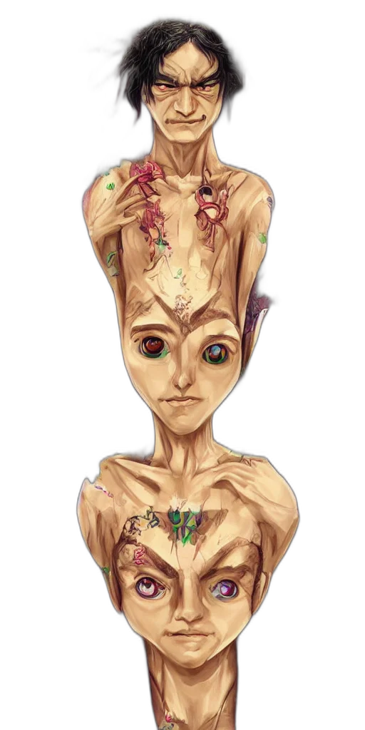 mask, crown, face, creature transparent PNG cut-out