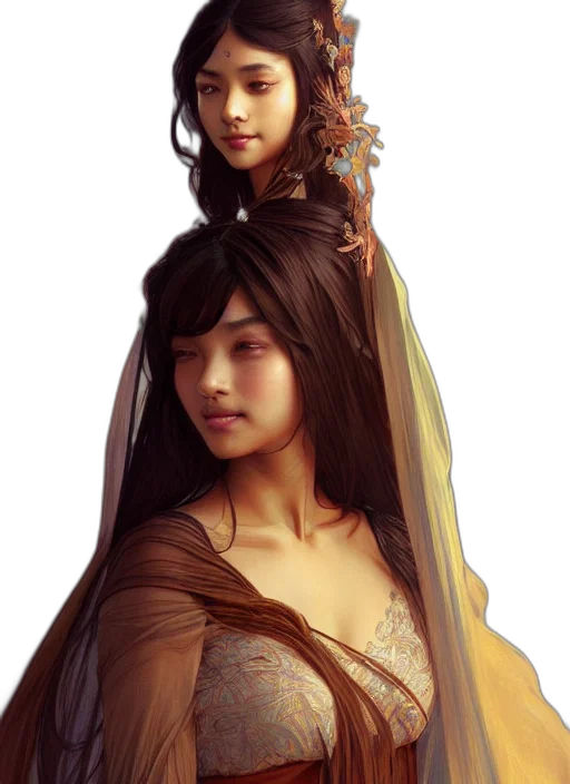 crown, fantasy art, concept art, photorealistic, oil painting, earth tones, golden, dark transparent PNG cut-out