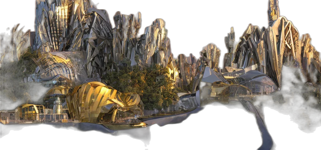 crown, jewelry, 3d render, concept art, photorealistic, fantasy art, forest, underwater transparent PNG cut-out