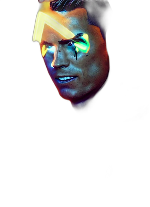 mask, face, staff, creature transparent PNG cut-out