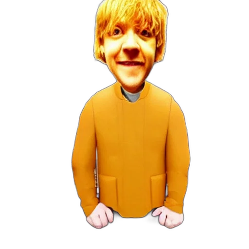 jacket, staff, creature, face transparent PNG cut-out