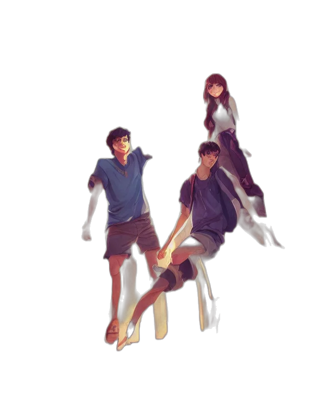 umbrella, jacket, staff, concept art, 3d render, pixel art, anime, underwater transparent PNG cut-out
