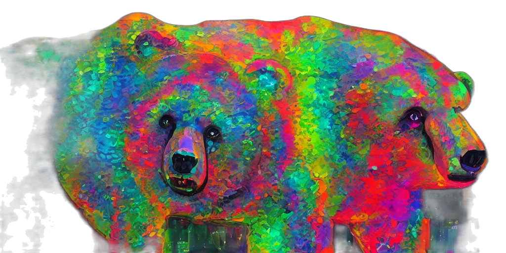 animal, creature, mask, 3d render transparent PNG cut-out