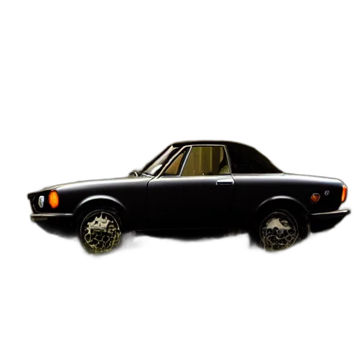 car, crown, 3d render, photorealistic transparent PNG cut-out