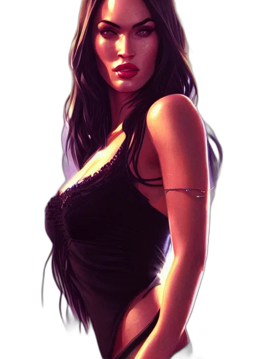 dress, comic book art, fantasy art, photorealistic transparent PNG cut-out