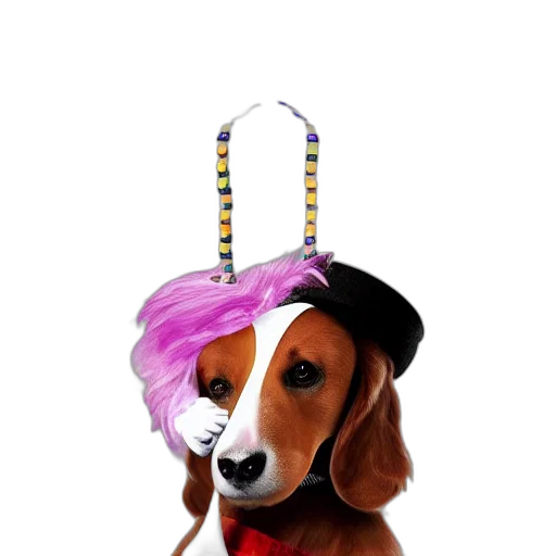 hat, staff, crown, animal transparent PNG cut-out