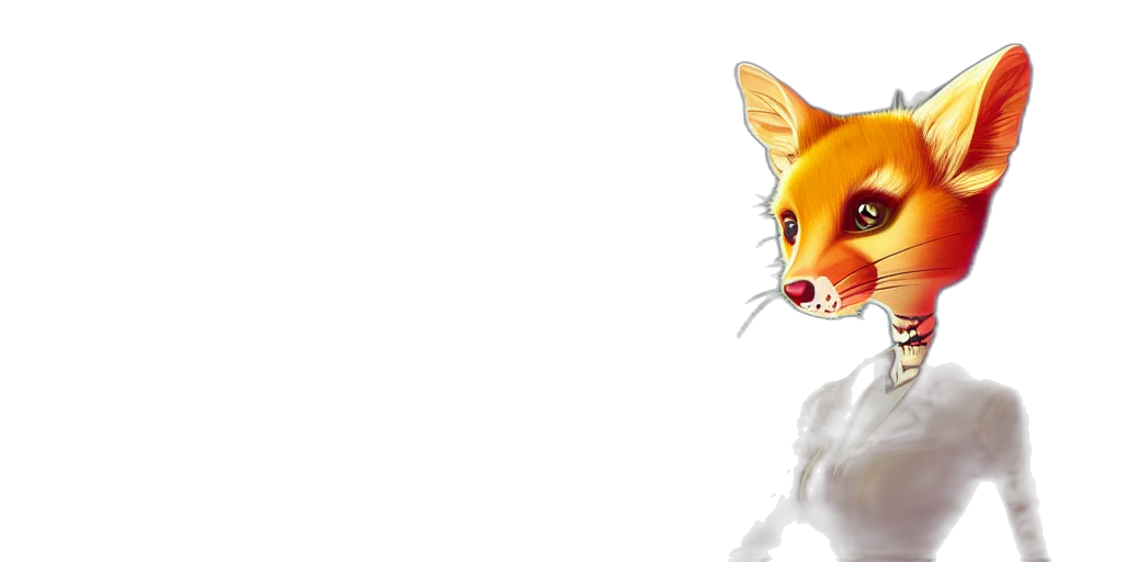 animal, mask, creature, 3d render transparent PNG cut-out