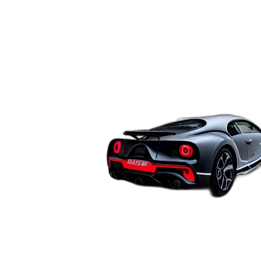 car, weapon, 3d render, photorealistic transparent PNG cut-out
