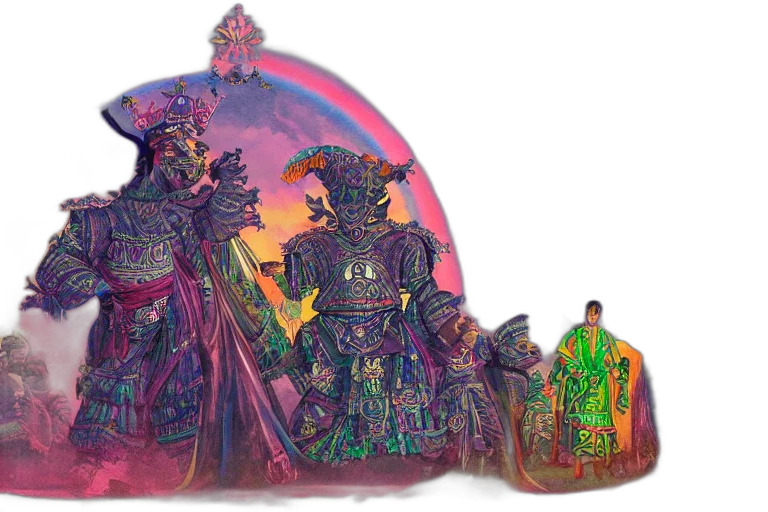 crown, mask, concept art, fantasy art transparent PNG cut-out