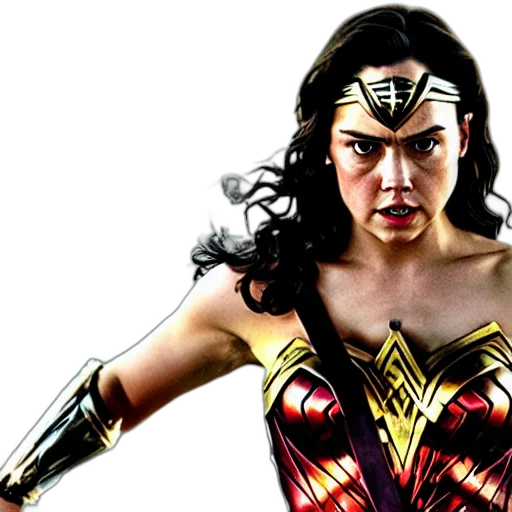 comic book art, daisy, ridley, wonder, woman transparent PNG cut-out