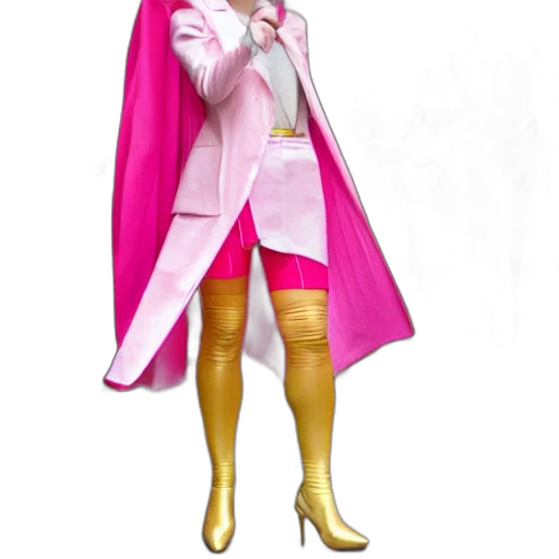 jacket, staff, concept art, 3d render, fantasy art, comic book art, pastel, person transparent PNG cut-out