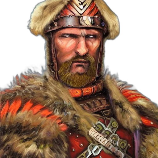 face, staff, sword, crown, fantasy art, photorealistic, concept art, oil painting transparent PNG cut-out