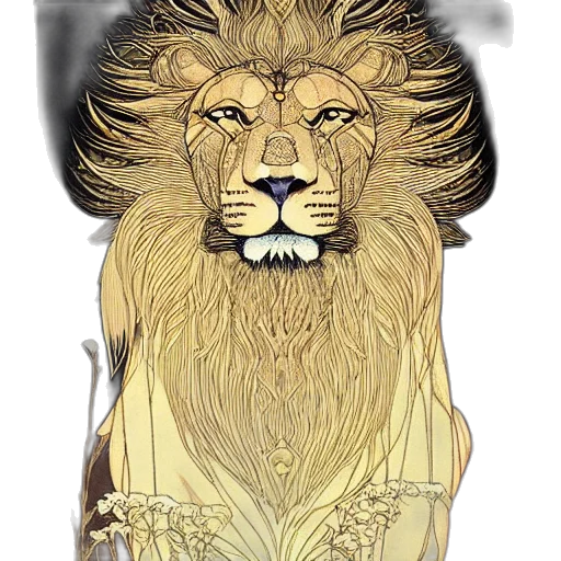 crown, mask, animal, jewelry, concept art, fantasy art, watercolor, cartoon transparent PNG cut-out