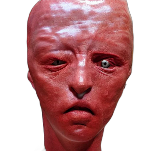 mask, face, creature, robot, 3d render, photorealistic, concept art, vaporwave transparent PNG cut-out