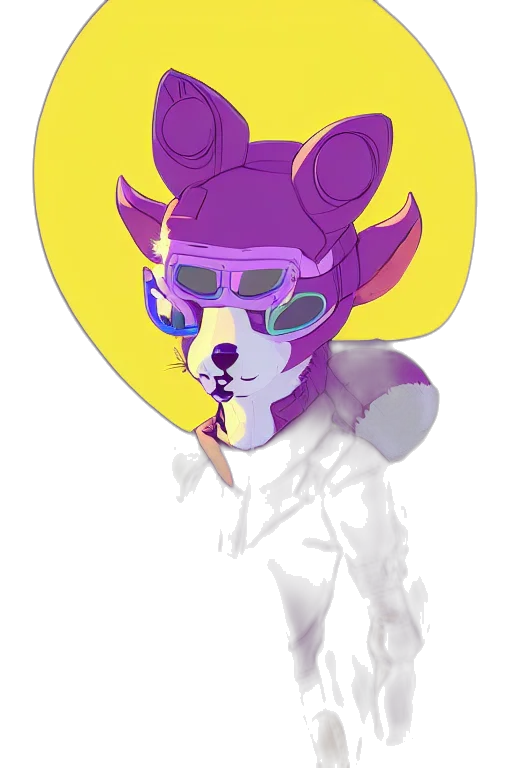 staff, mask, vaporwave, concept art, pixel art, cyberpunk, pastel, neon transparent PNG cut-out