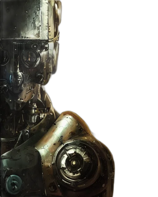 robot, weapon, face, mask transparent PNG cut-out