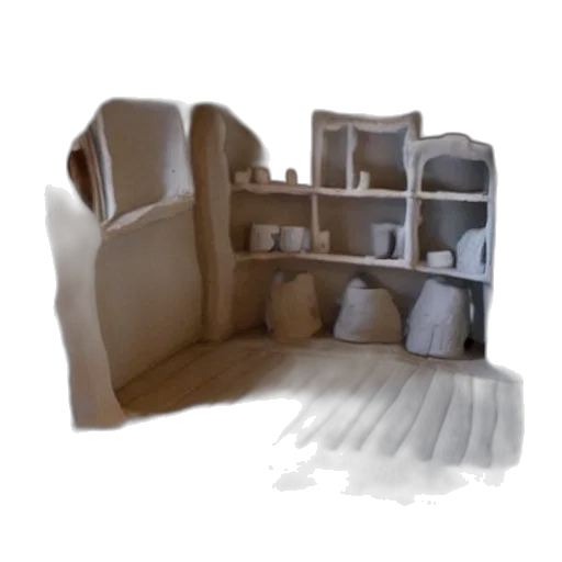 furniture, car, 3d render, concept art transparent PNG cut-out