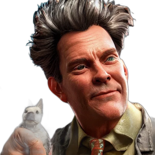 hair, animal, face, creature transparent PNG cut-out