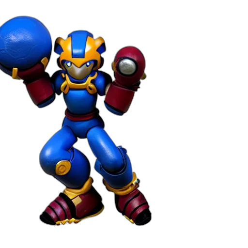 robot, 3d render, concept art, pixel art transparent PNG cut-out
