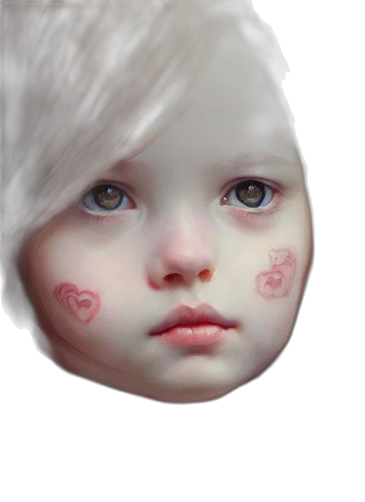 face, mask, photorealistic, 3d render, concept art, fantasy art, pastel, red transparent PNG cut-out