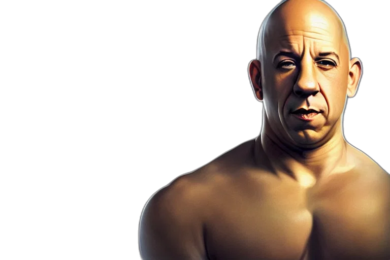 photorealistic, concept art, 3d render, vin, diesel, egg, cup, silver transparent PNG cut-out
