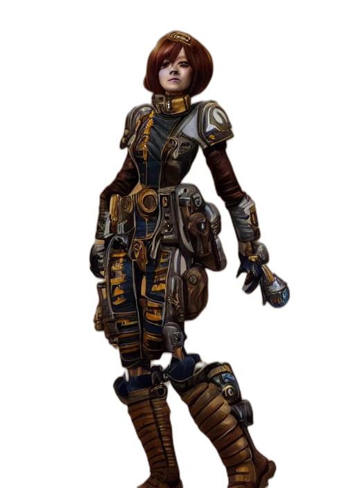 robot, staff, weapon, concept art transparent PNG cut-out