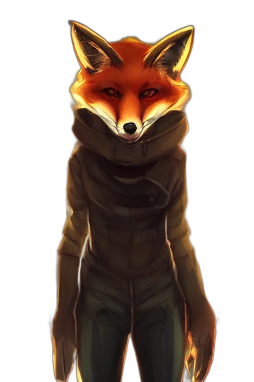 mask, jacket, animal, staff transparent PNG cut-out