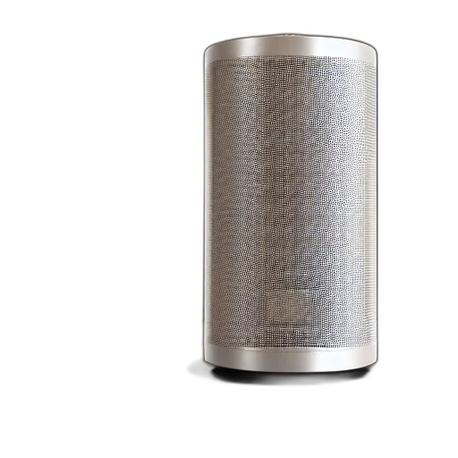 robot, 3d render, water, dispenser, made, bang, olufsen, speaker transparent PNG cut-out