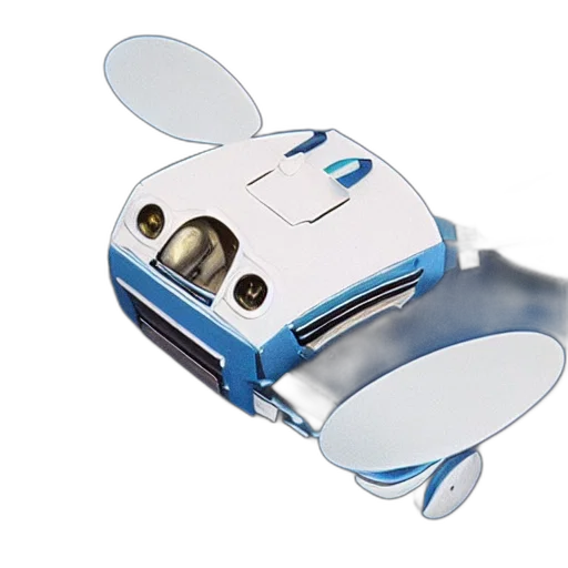 robot, car, weapon, 3d render transparent PNG cut-out