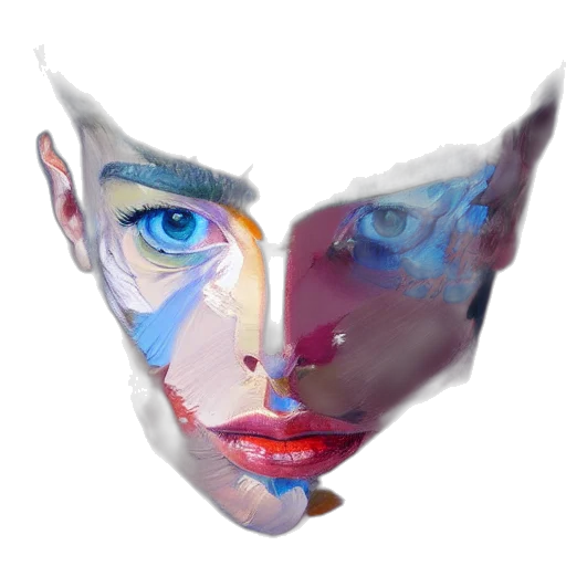 mask, face, crown, robot transparent PNG cut-out