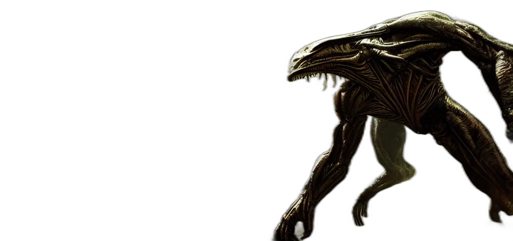 creature, dragon, animal, robot, concept art, fantasy art, 3d render, alien transparent PNG cut-out