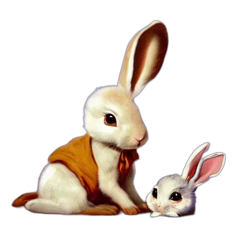 animal, concept art, 3d render, photorealistic, pixel art, painting, cute, baby transparent PNG cut-out