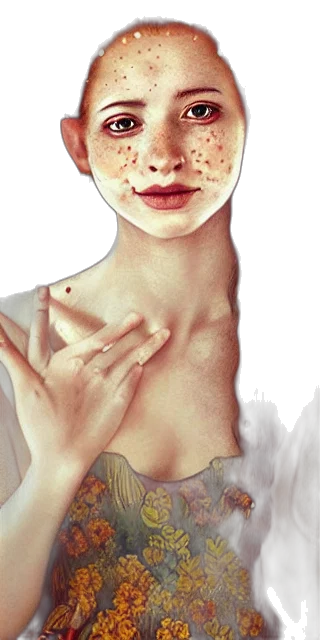 mask, face, jewelry, dress, photorealistic, fantasy art, oil painting, concept art transparent PNG cut-out