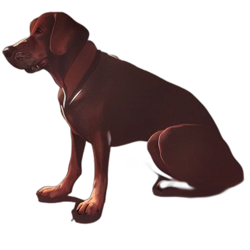 animal, staff, creature, photorealistic transparent PNG cut-out