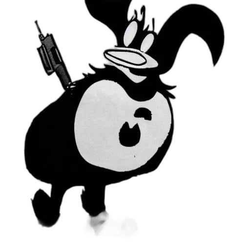 weapon, staff, animal, creature transparent PNG cut-out