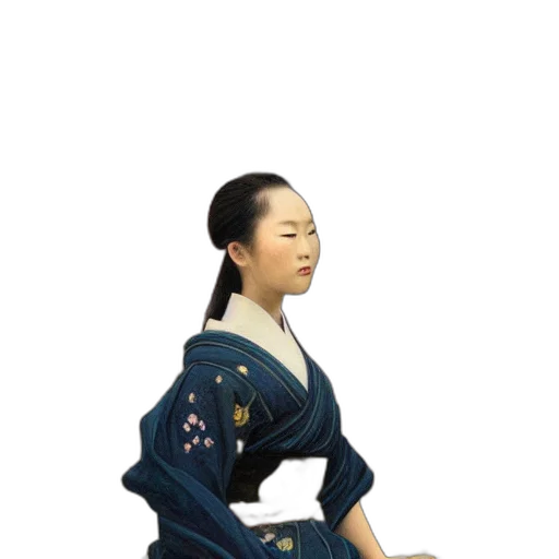 dress, staff, jewelry, face transparent PNG cut-out