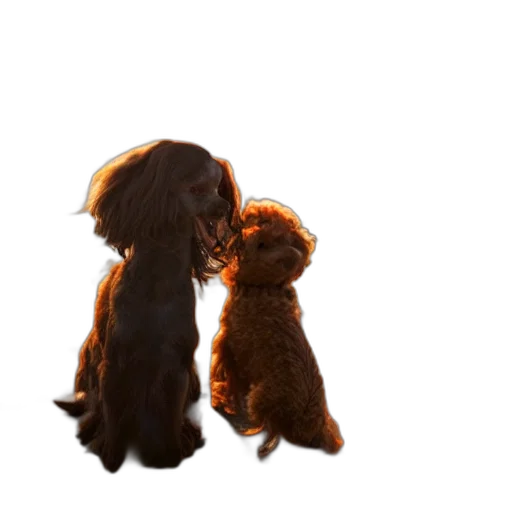 animal, 3d render, photorealistic, concept art, oil painting, cute, brown, long transparent PNG cut-out